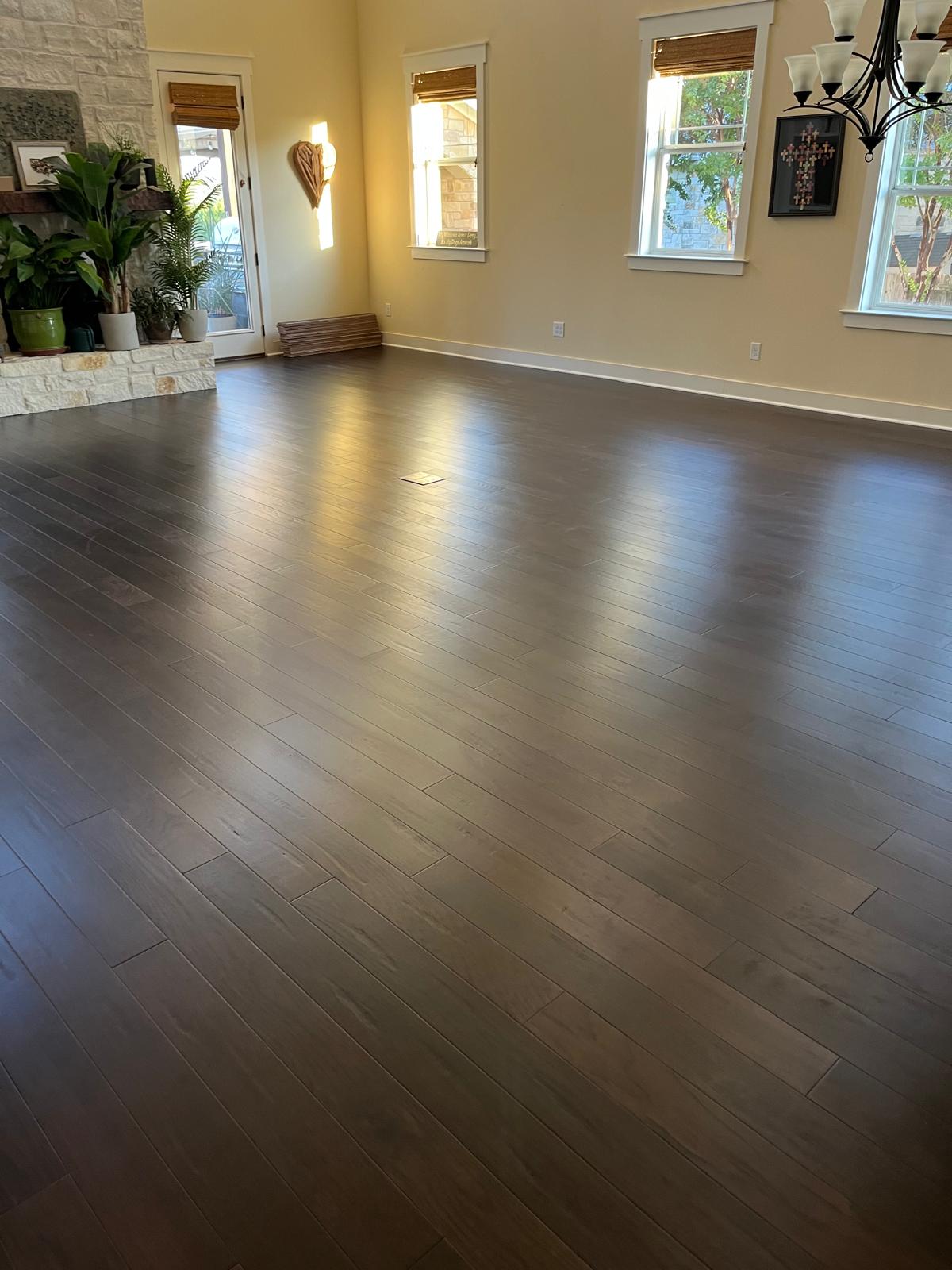 Custom Wood Flooring Design Work 1